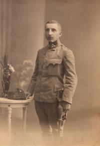 grandfather Karel Černý - year 1917