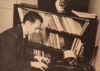 father Karel Černý (1913-1985) at SNDK publishing house