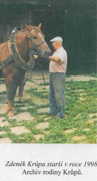 Zdeněk Krůpa s koněm