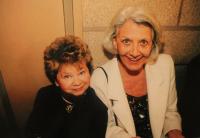 with Heda Čechová - 1999