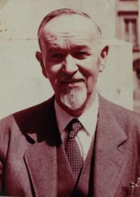 grandfather František Chvojka - builder