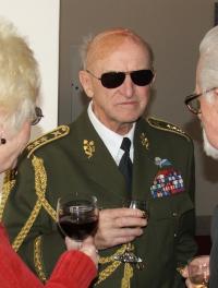 generál Sedláček na vernisáži výstavy - únor 2008