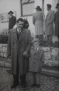Josef Jančář with his father, Josef Jančář