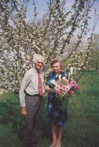 1997 - Jan s manželkou