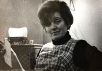 Jiří´s mother Jiřina Menclová Jírů, about 1980