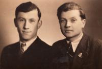 Jan Opočenský (left) and Radomír Vlk, Chotiněves