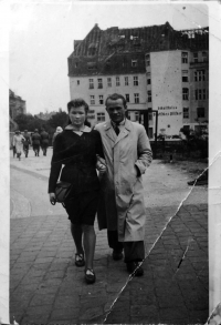 Lola and Bedřich in Berlin, 1944 