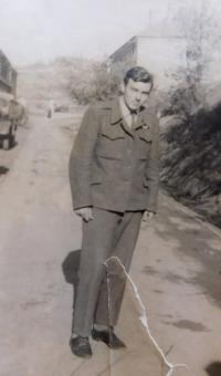 Lubomír Mikulka during his military service