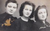 Mother Marie Mikulková on the left