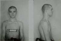 Photos of Václav Švéda after his arrest by the Gestapo in 1942