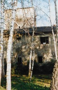 Family estate in Lošany at the time of restitution