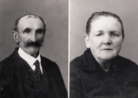 Adolf und Anna Meinl, Eltern des Vaters 