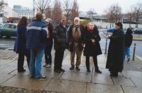Doc. Petr Pavlík with his DAMU colleagues and students, Berlin 2009