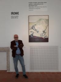 Petr Pavlík in the corner of irony of Richard Drury, GASK Kutná Hora 2018