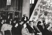 Petr Pavlík at Regensburg, Germany. 1st large exhibition of Czechoslovak art abroad INOFFIZZIELL Kunst dr ČSSR 1968-1989