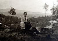 JUDr. Antoš and his wife (parents of Marie's husband)
