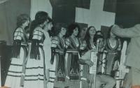 Greek choir in Jeseník in 1972