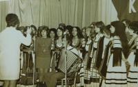 Řecký soubor Jeseník v roce 1972