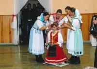 Čepení nevěsty, rusínská svatba