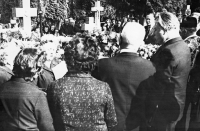 Pohřeb Marie Kolaříkové / 1977