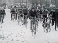 Race in winter in Brno