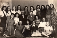 Greek children in children shelter in Planá near Mariánské Lázně in 1950s