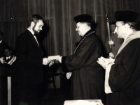 Graduation (1968), prof. Vilibald Bezdíček
