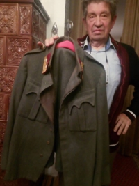 His grandfather´s uniform from the WWI 