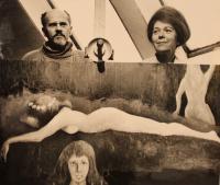 S manželem v ateliéru Červený mlýn – 70. léta