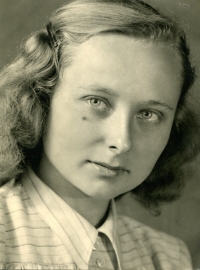 Witness's mother Libuše, neé Vorovková (1921-1972)