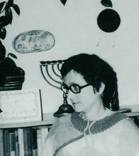 Anna Hyndráková in the 1970s