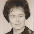 Erna Machová at the age of 40 when she worked in a legal department. 1972
