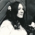 Lenka Kocourová at her wedding in 1971