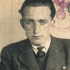 František Toulec, photo from the Kennkarte, an identity card issued by the Germans during the Second World War 