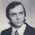 Picture of Libor Grubhoffer on the 1976 Polička High school graduation photograph 