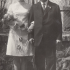 Wedding picture of Jaroslava Poláková and her father (1969)	