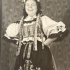 Libuše Kovářová in a traditional costume