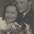 František Schnurmacher and his wife Vally’s wedding photograph. Both managed to make it out of the extermination camp in Auschwitz.