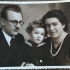 Dagmar Kollárová with her parents 1940