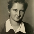 Vlasta Tarábková as a young woman