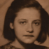 Bohumila Hofmannová in her childhood