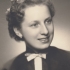 Věra Cinková still with her maiden name, Štarmanová. The photo dates back to 1959