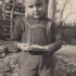 Helmut Bernert as a child in Opava