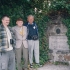 Vlastimil Svoboda (first from right) with his uncle and cousin in his native town of Zelów. 1993
