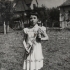 Cecilie Machovčáková, the first holy communion, probably 1950s