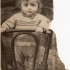 A childhood photo of Volodymyr Shvets sent to his mother in Siberia in 1950.
