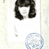 Jarmila Levko Pešlová at the age of 18 in a picture from the university student´s record book (year 1987) 
