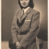 The last photo of Marie Rychlíkové in Sokol costume, 1948