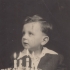 Lubomír Strážnický's fourth birthday, 1949