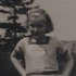 Marta Křížová as a child (second half of 1940s)